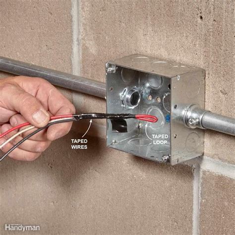 how to take oanel off electrical box|remove metal electric box conduit.